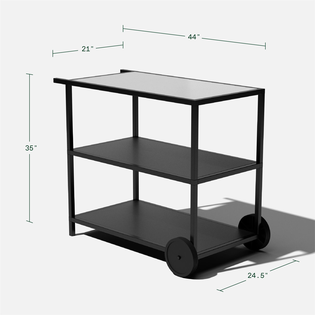 Veradek Outdoor Kitchen Series Free Standing Bar Center & Reviews Wayfair